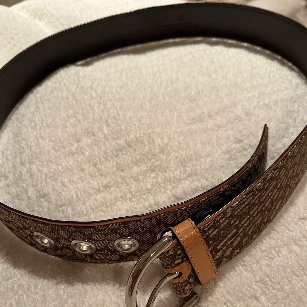 Brown Coach Belt Size Medium